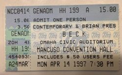 Beck on Apr 14, 1997 [064-small]