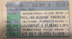 Stone Temple Pilots / Butthole Surfers / The Flaming Lips on Jul 14, 1993 [068-small]