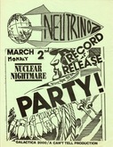 Neutrinoz / Nuclear Nightmare / No Alternative / Virons on Mar 2, 1981 [142-small]