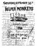 Helper Monkeys / Flohog / Pumpkin Seeds on Sep 16, 1998 [143-small]