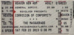 Corrosion Of Conformity / Crowbar / The Obsessed / Mothership on Feb 23, 2019 [231-small]