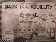 Dark Tranquillity / Equilibrium / Miracle Flair on Apr 22, 2018 [360-small]
