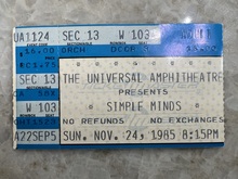 Simple Minds on Nov 24, 1985 [605-small]