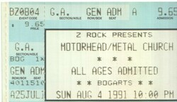 Motörhead / Metal Church on Aug 4, 1991 [673-small]