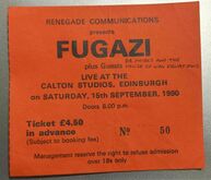 Fugazi / Nomeansno / Dr Phibes And The House Of Wax Equations on Sep 15, 1990 [717-small]