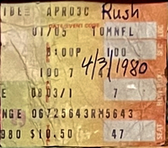 Rush on Apr 3, 1980 [750-small]