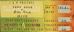 Sammy Hagar / Aldo Nova on Apr 9, 1982 [780-small]