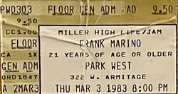 Frank Marino & Mahogany Rush on Mar 3, 1983 [783-small]
