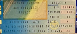 The Police on Feb 19, 1984 [799-small]