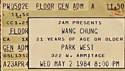 Wang Chung on May 2, 1984 [800-small]
