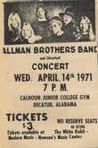 Allman Brothers Band / Silverleaf on Apr 14, 1971 [823-small]