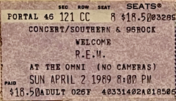 R.E.M. / Indigo Girls on Apr 2, 1989 [836-small]