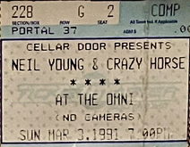 Neil Young & Crazy Horse / Sonic Youth on Mar 3, 1991 [842-small]