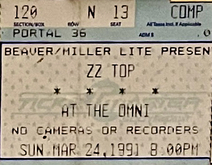 ZZ Top / The Black Crowes / Mazzy Star on Mar 24, 1991 [843-small]