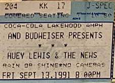Huey Lewis and The News on Sep 13, 1991 [858-small]