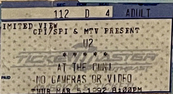 U2 / Pixies on Mar 5, 1992 [859-small]