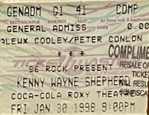 Kenny Wayne Shepherd on Jan 30, 1998 [892-small]
