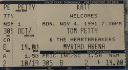 Tom Petty And The Heartbreakers / Chris Whitley on Nov 4, 1991 [898-small]