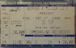 ZZ Top / Jeff Healey on Dec 17, 1990 [925-small]