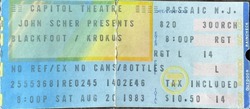 Krokus / Blackfoot on Aug 20, 1983 [121-small]