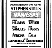 Stephen Stills / Manassas on Feb 17, 1973 [186-small]