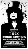T-Rex / Doobie Brothers on Sep 23, 1972 [257-small]