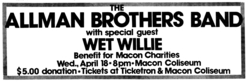 Allman Brothers Band / Wet Willie on Apr 18, 1973 [024-small]