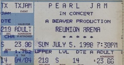 Pearl Jam / Murder City Devils on Jul 5, 1998 [277-small]
