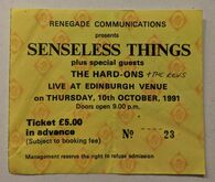Senseless Things / Hard-Ons / The Revs on Oct 10, 1991 [070-small]