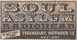 tags: Advertisement - Soul Asylum / Radiohead / The Nixons on Oct 12, 1995 [191-small]