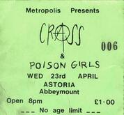 Crass / Poison Girls on Apr 23, 1980 [393-small]