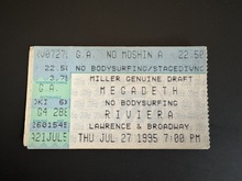Megadeth / Flotsam and Jetsam / Korn / Fear Factory on Jul 27, 1995 [576-small]
