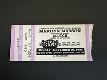 Marilyn Manson / Clutch / Excel on Nov 19, 1995 [580-small]