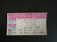 Clutch / Limp Bizkit / Sevendust on Mar 3, 1998 [607-small]