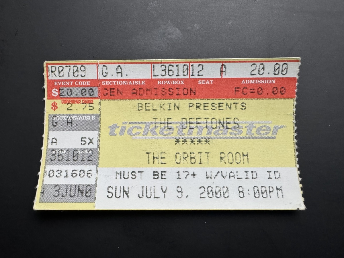 Deftones Concert & Tour History (Updated for 2024) Concert Archives