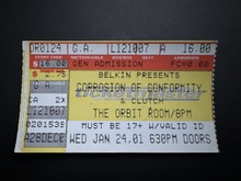 Corrosion Of Conformity / Clutch / Spirit Caravan / The Mystick Crew Of Clearlight on Jan 24, 2001 [641-small]