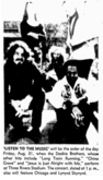 Chicago / The Doobie Brothers / The Ozark Mountain Daredevils on Aug 31, 1974 [720-small]