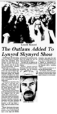 Lynyrd Skynyrd / Jimmy Buffett / The Outlaws on Apr 22, 1974 [723-small]