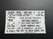 Obituary / Abbath / Midnight / Devil Master on Oct 15, 2019 [983-small]