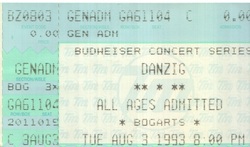 Danzig / Sacred Reich / Genitorturers on Aug 3, 1993 [043-small]