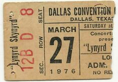 Lynyrd Skynyrd / The Outlaws on Mar 27, 1976 [055-small]