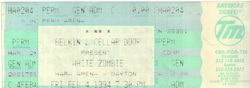 White Zombie / Prong / The Obsessed on Feb 4, 1994 [063-small]