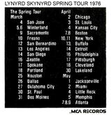 Lynyrd Skynyrd on May 8, 1976 [069-small]