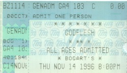Godflesh / The Electric Hellfire Club on Nov 14, 1996 [118-small]
