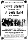 Lynyrd Skynyrd / The J. Geils Band / The Outlaws on May 14, 1976 [304-small]