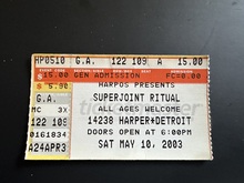 Superjoint Ritual / Goatwhore / Sadomasochism on May 10, 2003 [362-small]