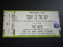 Today Is The Day / Lair of the Minotaur / Mouth Of The Architect / Complete Failure on Apr 1, 2008 [413-small]