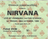 Nirvana / L7 / Shonen Knife / The Vaselines on Oct 26, 1990 [466-small]