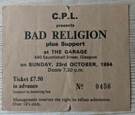 Bad Religion / The Flying Medallions / Ex-Cathedra on Oct 23, 1994 [751-small]
