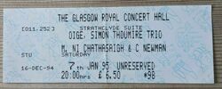 Óige / Simon Thoumire Three / Máire Ní Chathasaigh & Chris Newman on Jan 7, 1995 [754-small]